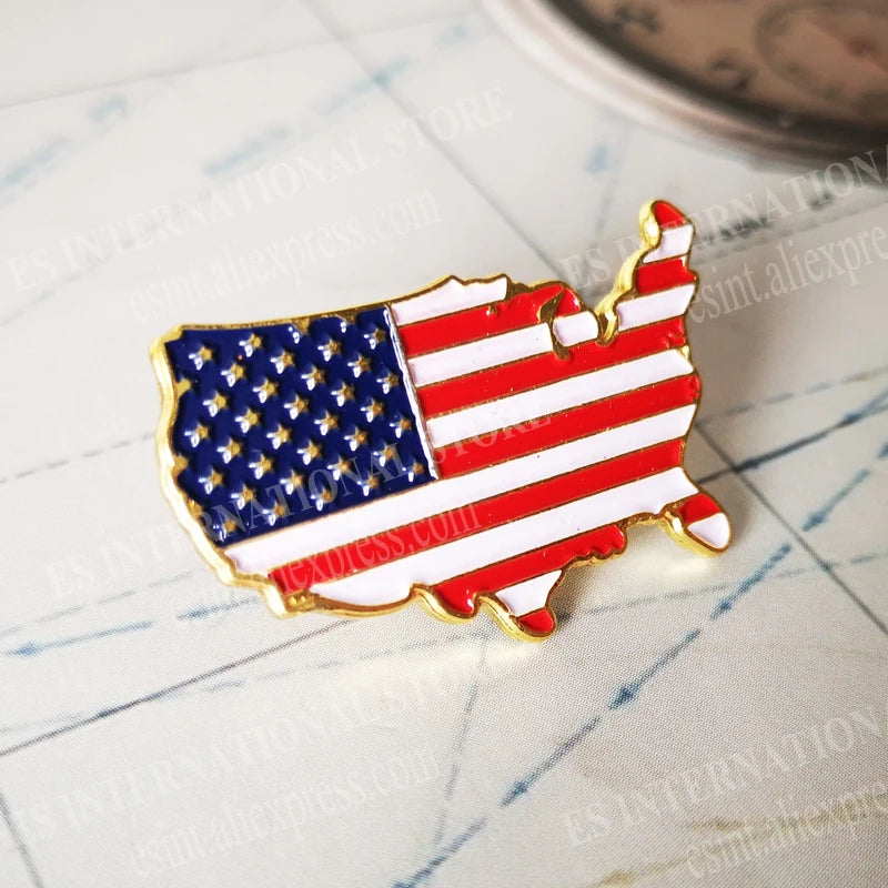 USA National Flag Pin [Low Stock]